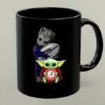 Groot And Baby Yoda Cowboys Alabama Crimson Tide 1 mug.jpg