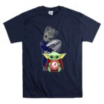 Groot-And-Baby-Yoda-Cowboys-Alabama-Crimson-Tide-9-T-Shirt