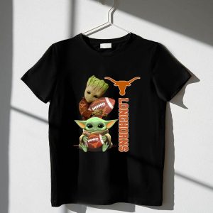 Groot And Baby Yoda Football Longhorns 1 T Shirt 1.jpg