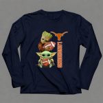 Groot And Baby Yoda Football Longhorns 9 Long Sleeves 1.jpg