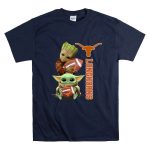 Groot And Baby Yoda Football Longhorns 9 T Shirt 1.jpg