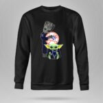 Groot-And-Baby-Yoda-With-Yankees-And-Cowboys-Logos-8-Sweatshirt