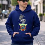 Groot-Holding-Cowboys-Football-With-Baby-Yoda-Wearing-Gators-Hoodie-2-Hoodie