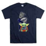 Groot-Holding-Cowboys-Football-With-Baby-Yoda-Wearing-Gators-Hoodie-9-T-Shirt