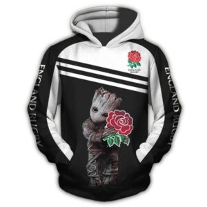 Groot Star Wars Hold England Rugby Union Team 3D Hoodie 1.jpg