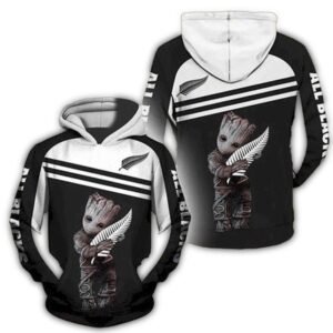 Groot Star Wars New Zealand National Rugby Union Team 3D Hoodie Men And Women 1.jpg