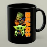 Groot and Baby Yoda Holding Chicago Bears Football 1 mug.jpg