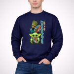 Groot and Baby Yoda Miami Dolphins Football Fan 3 Sweatshirt.jpg