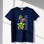 Grzd Baltimore Ravens Baby Yoda and Groot Ravens Football 6 T Shirt.jpg