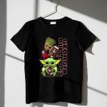 Grzd Georgia Bulldogs Star Wars and Groot Football Crossover 1 T Shirt.jpg