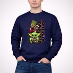 Grzd Georgia Bulldogs Star Wars and Groot Football Crossover 3 Sweatshirt.jpg