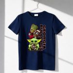 Grzd Georgia Bulldogs Star Wars and Groot Football Crossover 6 T Shirt.jpg