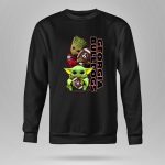 Grzd Georgia Bulldogs Star Wars and Groot Football Crossover 8 Sweatshirt.jpg
