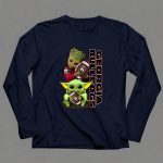 Grzd Georgia Bulldogs Star Wars and Groot Football Crossover 9 Long Sleeves.jpg