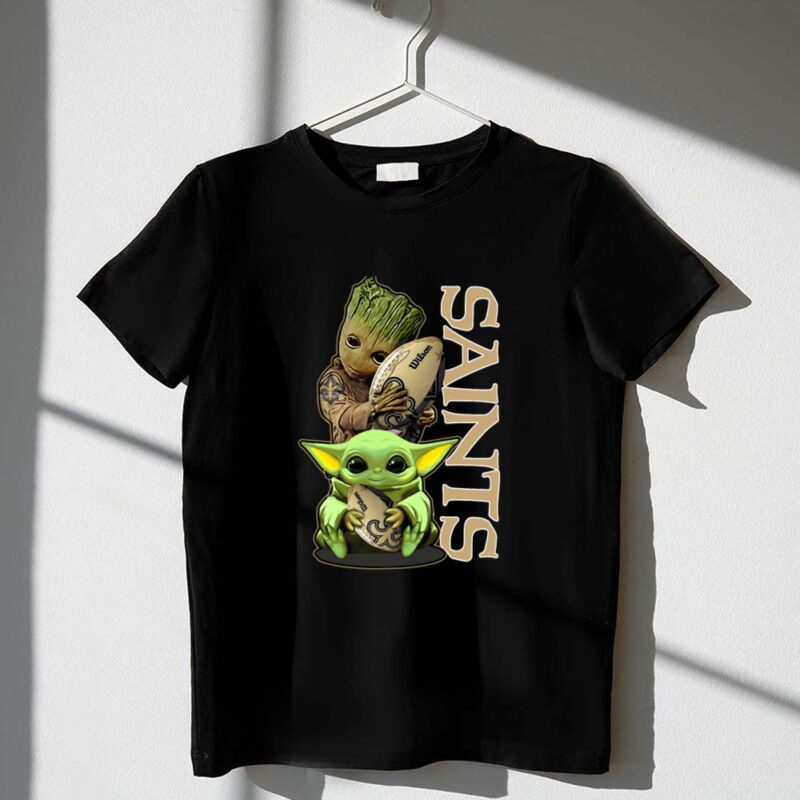 Grzd New Orleans Saints Groot And Baby Yoda Football 1 T Shirt.jpg