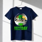 HAPPY-ST-PATRICKS-DAY-BABY-YODA-SHAMROCK-HAT-HEART-1-T-Shirt