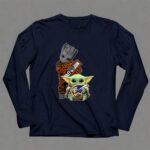 HD Groot And Baltimore Ravens Baby Yoda 9 Long Sleeves.jpg