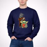 HD Groot Baby Yoda Cleveland Browns Football 3 Sweatshirt.jpg