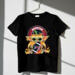 Halloween-Pumpkin-Baby-Yoda-Holding-Houston-Texans-Logo-Sphere-1-T-Shirt