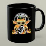 Halloween Pumpkin Baby Yoda Holding Las Vegas Raiders Football 1 mug.jpg