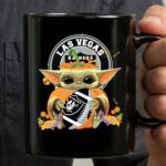 Halloween Pumpkin Baby Yoda Holding Las Vegas Raiders Football 3 mug.jpg