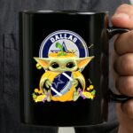 Halloween Pumpkin Baby Yoda Hug Dallas Cowboys Football 3 mug.jpg