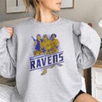 Han Solo Luke Skywalker and Leia Organa Baltimore Ravens 3 Sweatshirt.jpg