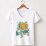 Han Solo Luke Skywalker and Leia Organa Miami Dolphins Rebels Star Wars 5 Womens V Neck.jpg