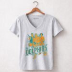 Han Solo Luke Skywalker and Leia Organa Miami Dolphins Rebels Star Wars 9 Womens V Neck.jpg