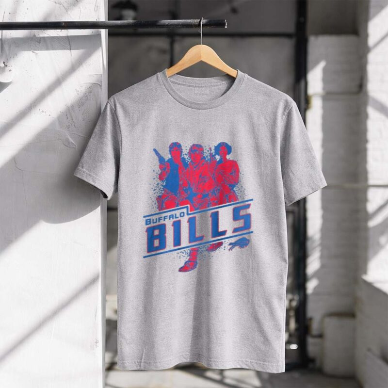 Han Solo Luke Skywalker and Leia Organa Rebel Star Wars Buffalo Bills 1 T Shirt.jpg