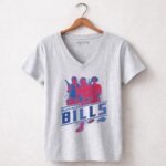 Han Solo Luke Skywalker and Leia Organa Rebel Star Wars Buffalo Bills 9 Womens V Neck.jpg