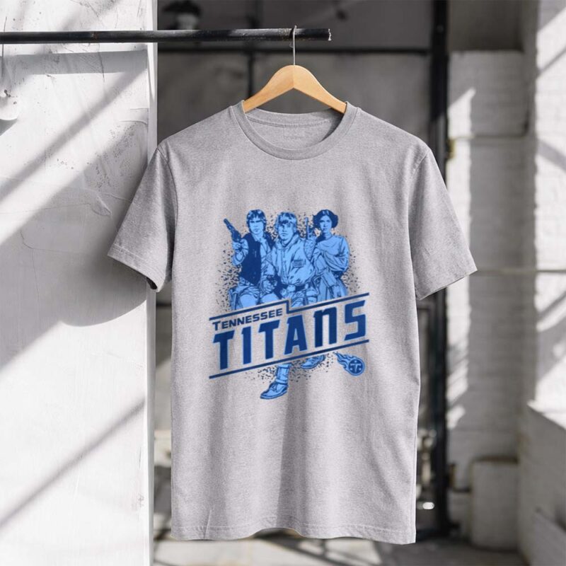 Han Solo Luke Skywalker and Leia Organa Tennessee Titans Rebels Star Wars 1 T Shirt.jpg