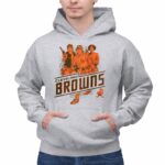 Han Solo Luke Skywalker and Leia Organa With Cleveland Browns 2 Hoodie.jpg