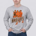 Han Solo Luke Skywalker and Leia Organa With Cleveland Browns 4 Long Sleeves.jpg