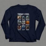 Happy Grogu Today I Feel Excited Curious Confused Happy Cute Powerful Scared Sleepy Hungry 6 Long Sleeves.jpg