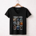 Happy Grogu Today I Feel Excited Curious Confused Happy Cute Powerful Scared Sleepy Hungry 7 Womens V Neck.jpg
