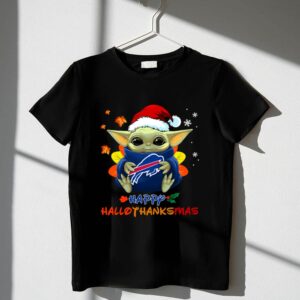 Happy Hallothanksmas Buffalo Bills Baby Yoda 1 T Shirt.jpg