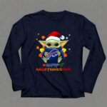 Happy Hallothanksmas Buffalo Bills Baby Yoda 9 Long Sleeves.jpg