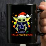 Happy Hallothanksmas Dallas Cowboys Baby Yoda 3 mug.jpg