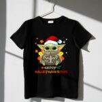 Happy Hallothanksmas New Orleans Saints Baby Yoda Holiday 1 T Shirt.jpg