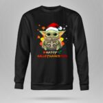 Happy Hallothanksmas New Orleans Saints Baby Yoda Holiday 8 Sweatshirt.jpg