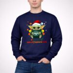 Happy Hallothanksmas New York Jets Baby Yoda 3 Sweatshirt.jpg