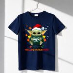 Happy Hallothanksmas New York Jets Baby Yoda 6 T Shirt.jpg