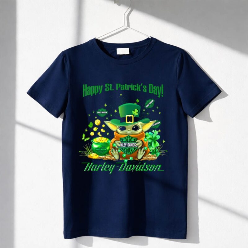 Happy St Patricks Day Baby Yoda HD 1 T Shirt
