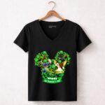 Happy-St-Patricks-Day-Groot-Gizmo-Stitch-Mandalorian-Baby-Yoda-Toothless-5-Womens-V-Neck