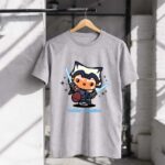 Hello Ahsoka Tano Lightsaber Star Wars 6 T Shirt.jpg