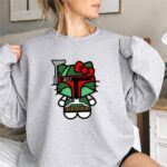 Hello Kitty Boba Fett Star Wars 3 Sweatshirt.jpg