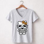 Hello Kitty Stormtroopers Star Wars 9 Womens V Neck.jpg