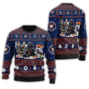 Houston Astros Darth Vader Boba Fett and Stormtroopers Christmas Ugly Sweater 1.jpg