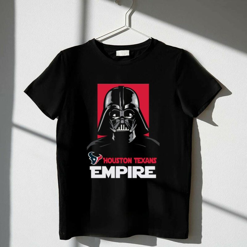 Houston Texans Empire Darth Vader Star Wars Crossover Fan Gear 1 T Shirt 1